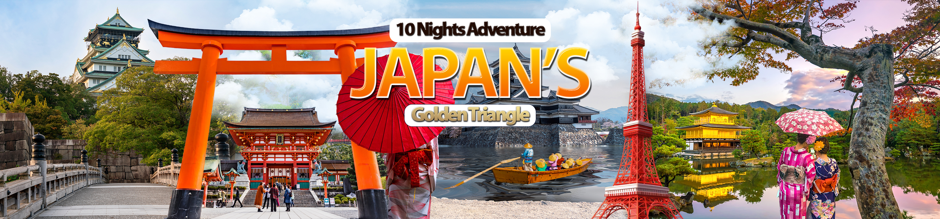 Timeless Travel & Seamless Beauty in Japan's Tokyo, Osaka & Kyoto