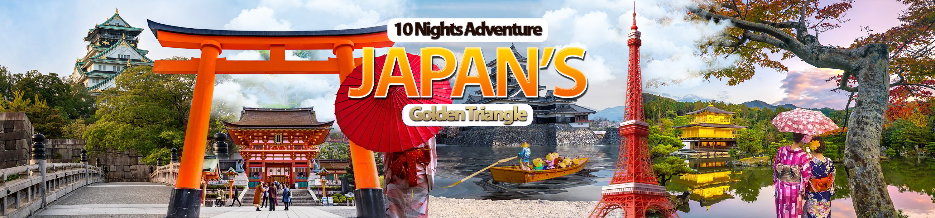 Timeless Travel & Seamless Beauty in Japan's Tokyo, Osaka & Kyoto