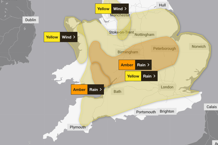 ‘Do Not Travel’ Warning Issued for Rail Passengers as Storm Claudia Hits the UK